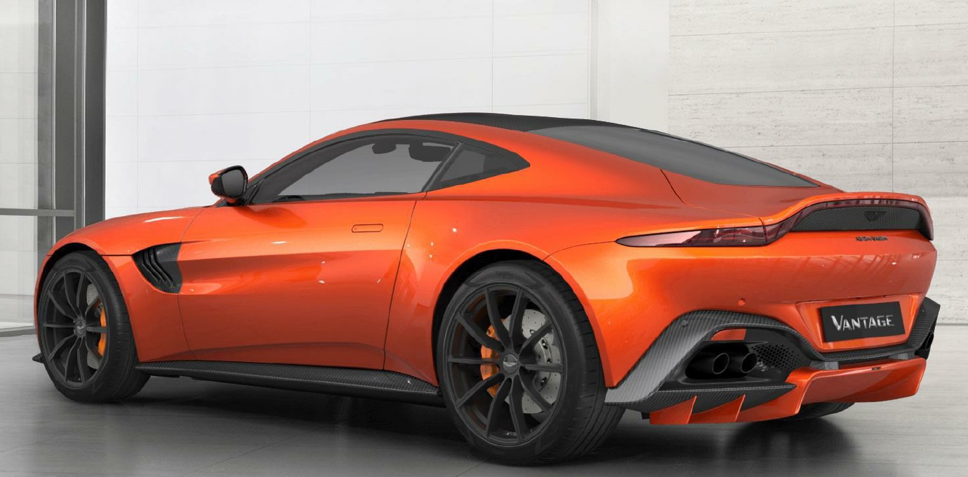 Aston Martin Vantage Cosmos Orange rear 2.jpg