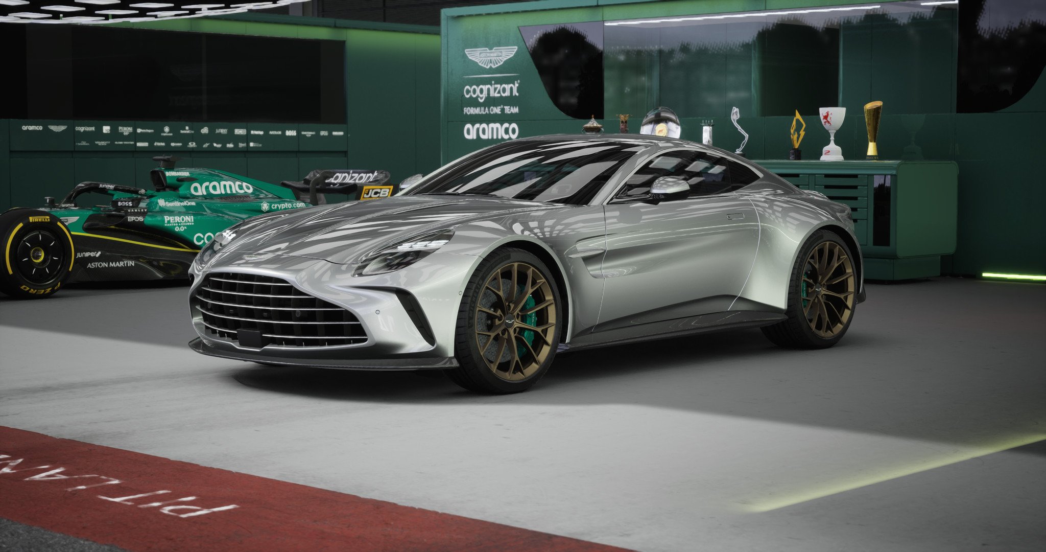 Aston Martin Vantage 2024 Aluminite Silver Accelerate - Monotone - Sport Bison Brown 1.jpg